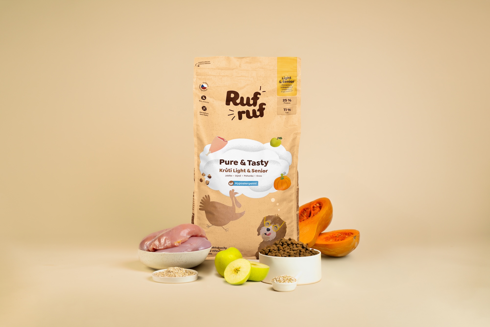 Rufruf Krůtí Light & Senior Vzorek (100g)