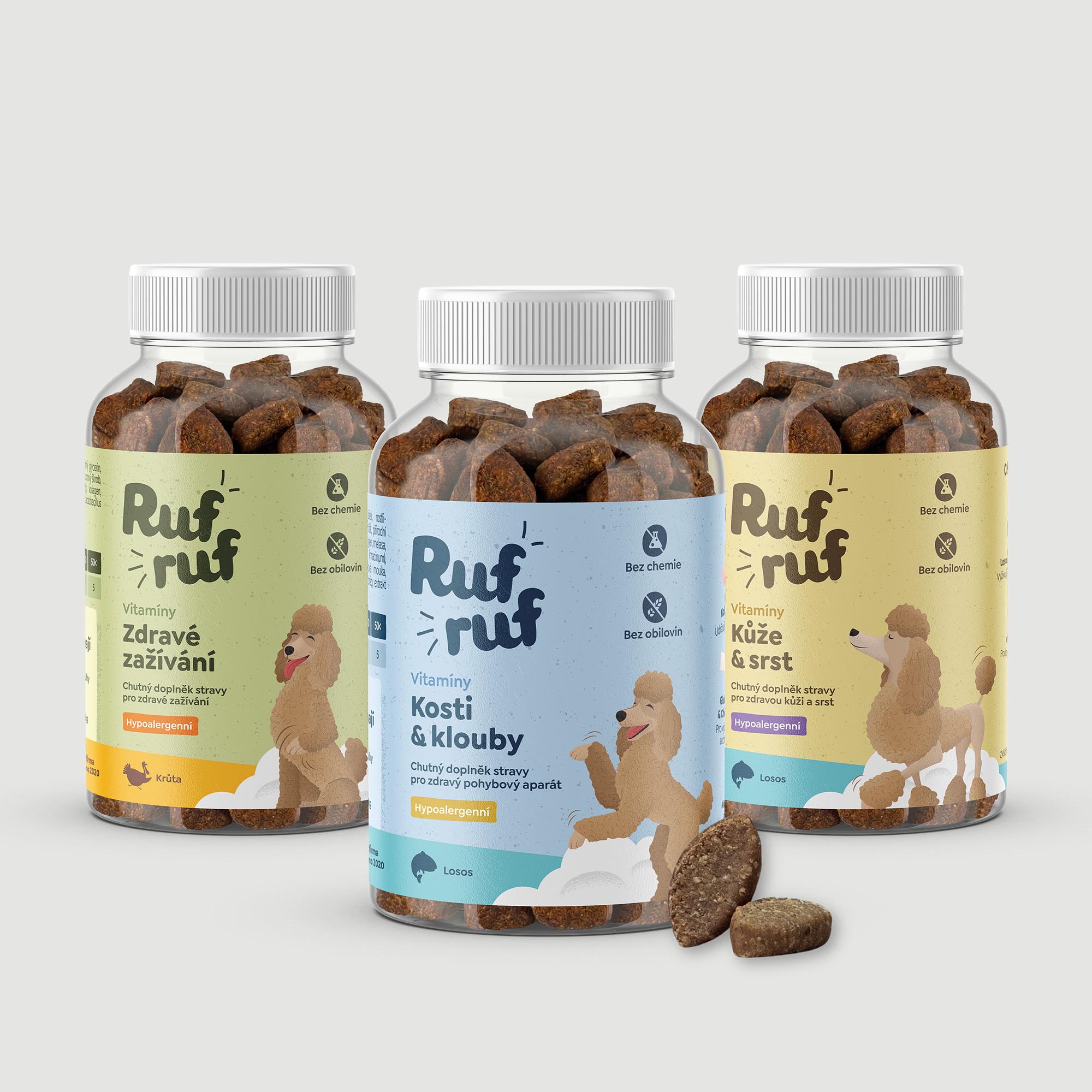 Rufruf Vitamíny – kompletní trio 3× 100 tablet